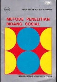 Metode Penelitian Bidang Sosial