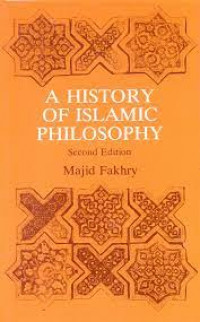 A Historty of Islamic Philosophy