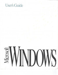 User's Guide: For The Microsoft Windows Operating System