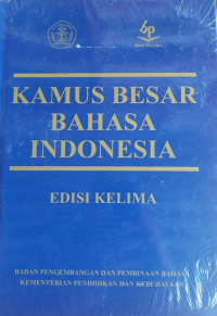 Kamus besar bahasa indonesia
