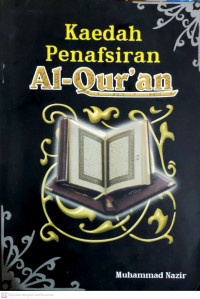 Kaedah Penafsiran Al-Qur'an