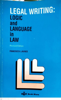 Legal Writing: Logic and Language in Law