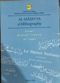 Al - Ibadiyya a Bibliography: Secondary Literature
