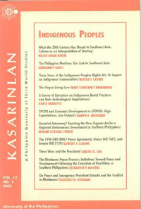 Kasarinlan: a Philippine Quarterly of Third World Studies