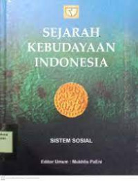 Sejarah Kebudayaan Indonesia:Sistem Sosial
