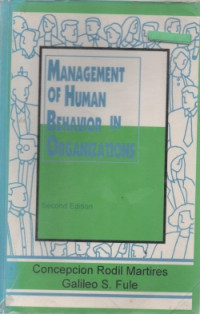 Management of Human Behavior in Organizations
